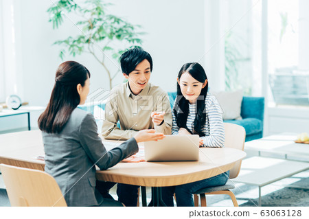 Young couple (consulting) 63063128