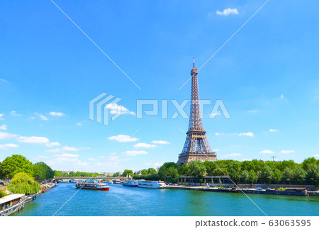 Eiffel Tower Paris France Eiffel Tower Paris France 63063595