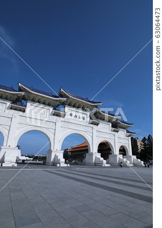 自由廣場門(台灣台北中正紀念堂) 自由廣場門(台灣台北中正紀念堂) 63064473
