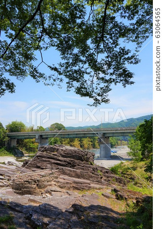 秩父,長ator,荒川,大花橋,乘船遊覽,內河遊覽,下降線,漂流 秩父,長ator,荒川,大花橋,乘船遊覽,內河遊覽,下降線,漂流 63064565