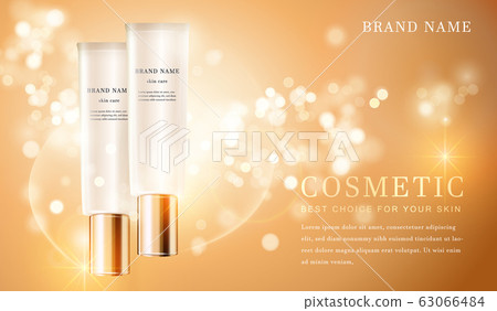 3D transparent cosmetic tube container with shiny 3D transparent cosmetic tube container with shiny 63066484