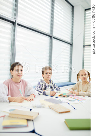 Young Middle Schoolers During Class 63067430