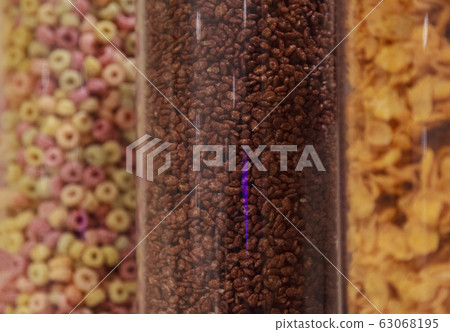 Variety of Breakfast Cereals Morning Meal Variety of Breakfast Cereals Morning Meal 63068195