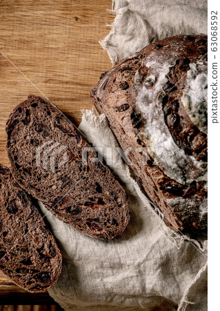 Homemade chocolate bread 63068592