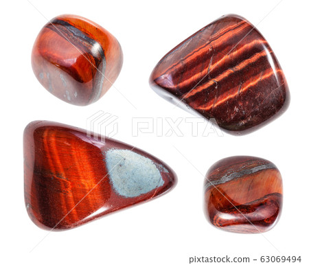 set of various Ox's Eye (Bull's Eye) gemstones set of various Ox's Eye (Bull's Eye) gemstones 63069494