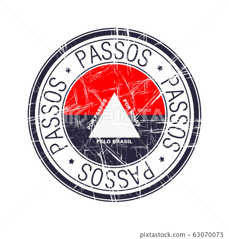 City of Passos, Brazil vector stamp City of Passos, Brazil vector stamp 63070073