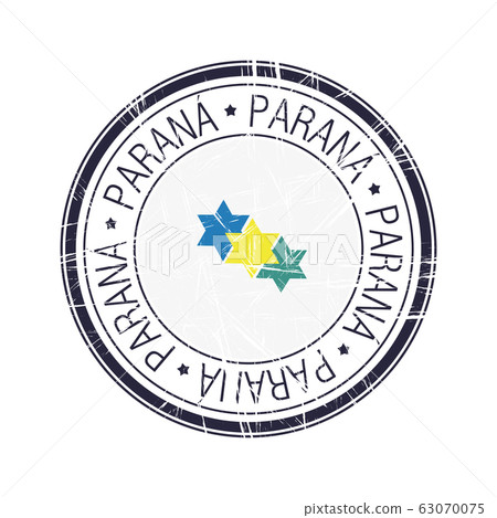 City of Parana, Brazil vector stamp City of Parana, Brazil vector stamp 63070075