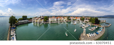 Harbor on Lake Constance Harbor on Lake Constance 63070451