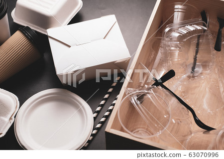 Eco friendly fast food and drink biodegradable Eco friendly fast food and drink biodegradable 63070996
