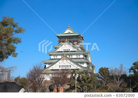 大阪城(晴天12月) 大阪城(晴天12月) 63072000