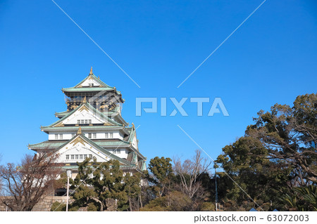 大阪城(晴天12月) 大阪城(晴天12月) 63072003