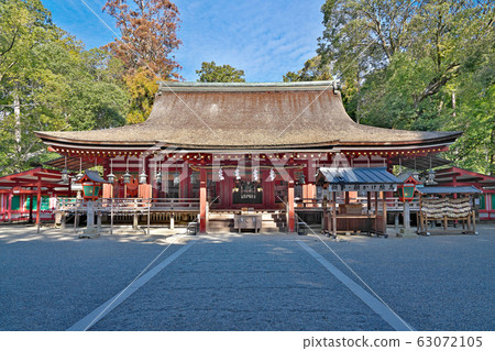 [Ishigami Jingu Shrine Hall] Furumachi, Tenri City, Nara Prefecture 63072105