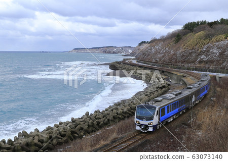 Ginzen line in winter Ginzen line in winter 63073140