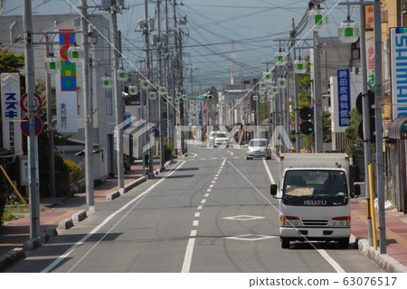 2010年8月,常磐線大高站前的購物街(福島縣南相馬市) 2010年8月,常磐線大高站前的購物街(福島縣南相馬市) 63076517