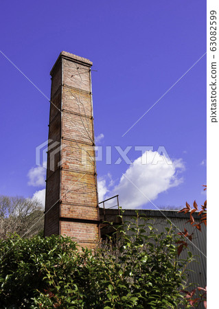 Chimney of Bizen Ware Kiln Bizen Ware Kiln Bizen Ware Studio Bizen Ware Hondori Bizen City, Okayama Prefecture Chimney of Bizen Ware Kiln Bizen Ware Kiln Bizen Ware Studio Bizen Ware Hondori Bizen City, Okayama Prefecture 63082599