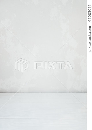 white art background plaster wall wooden floor white art background plaster wall wooden floor 63085033