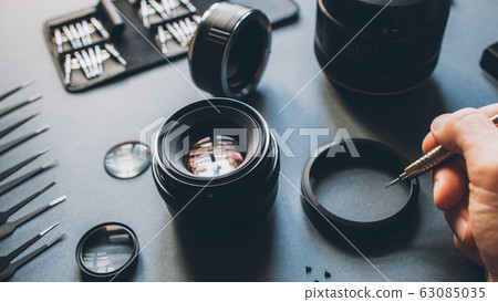 disassembled device analysis photo camera lens disassembled device analysis photo camera lens 63085035