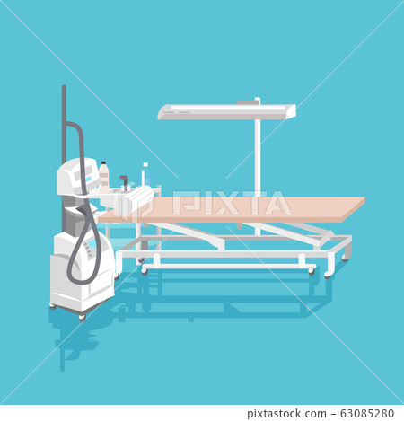 medical hair removal equipment instruments for cosmetology beautician cabinet with laser epilation machine and couch 63085280