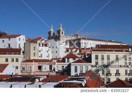 Scenery from the observatory Lisbon Portugal 63091827