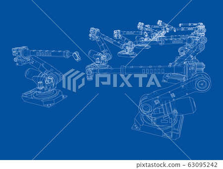 A industral robots manipulators 63095242