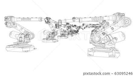 A industral robots manipulators 63095246