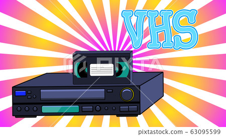 Old retro wines antique analog hipster video  63095599