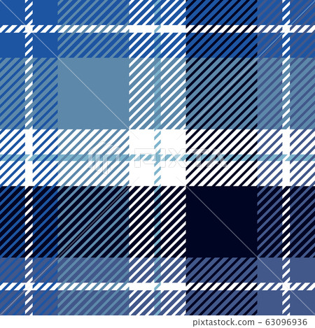 Plaid or tartan vector is background or texture in 63096936