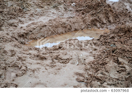 Texture of a dirty bad dirt road dirt road Texture of a dirty bad dirt road dirt road 63097968