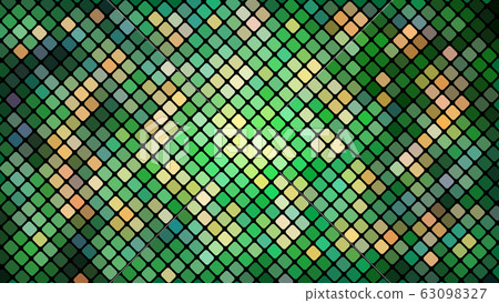 Multicolored abstract background of green  63098327