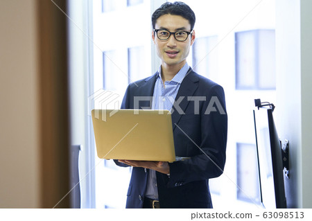 A young businessman A young businessman 63098513