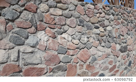 Texture of the background of natural stones 63098792