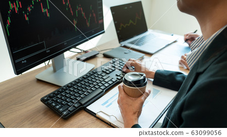 Business team investment Entrepreneur Trading 63099056