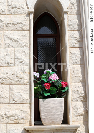 window, wall, old 63099147