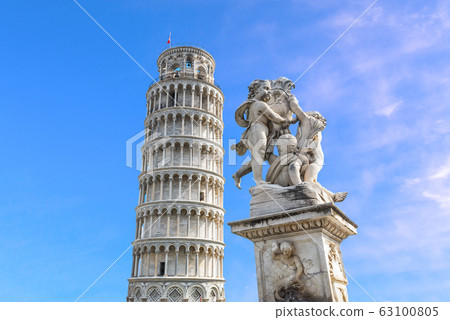The leaning tower of Pisa,Tuscany, Italy The leaning tower of Pisa,Tuscany, Italy 63100805