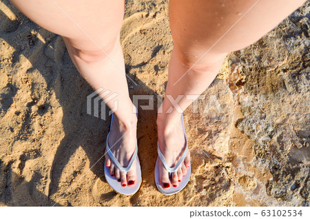 Naked female legs with hips and fingers Naked female legs with hips and fingers 63102534