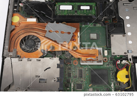 Replacement laptop CPU fan  with heat sink 63102795