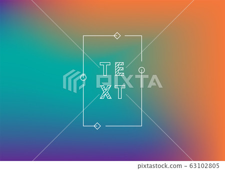 Neon gradient Ui Ux background trendy web color - Stock Illustration ...
