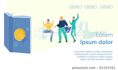 Business Team Coworkers Inspired by Bright Idea. 63103391