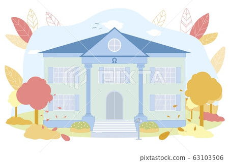 University of Fraternity Building Facade Exterior 63103506