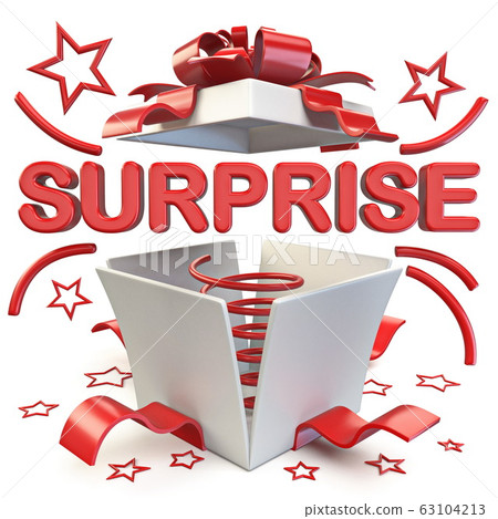 Opened Surprise Gift Box  Surprise box gift, Surprise images, Christmas  vectors