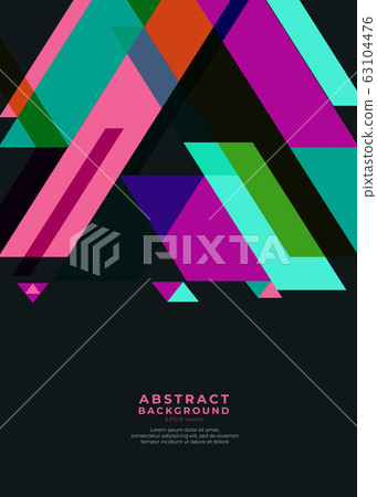 Geometric abstract background Geometric abstract background 63104476