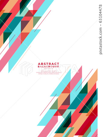 Geometric abstract background 63104478