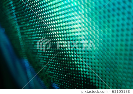 CloseUp LED blurred screen. LED soft focus CloseUp LED blurred screen. LED soft focus 63105188