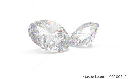 Diamond background white CG 63106541