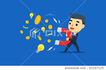 an entrepreneur attracts money and ideas using an entrepreneur attracts money and ideas using 63107129