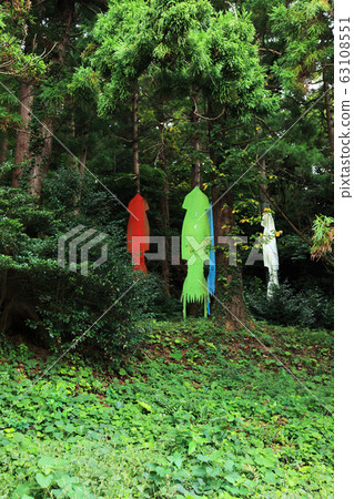 西之島衝木縣千代海水浴場的尤拉姬陵神社 63108551