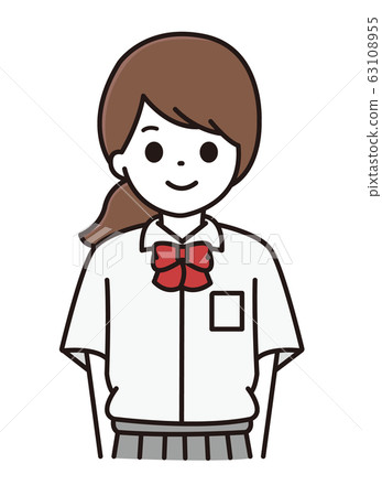 Student girl illustration 63108955