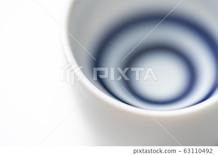 Sake poured into a soup 63110492