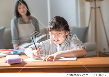 Study in the living room 63110717