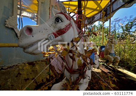 Amusement park ruins Amusement park ruins 63111774